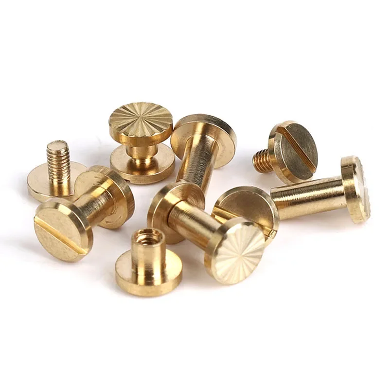 Body Jewelry Chicago - 10pcs 황동 바인딩 시카고 나사 손톱