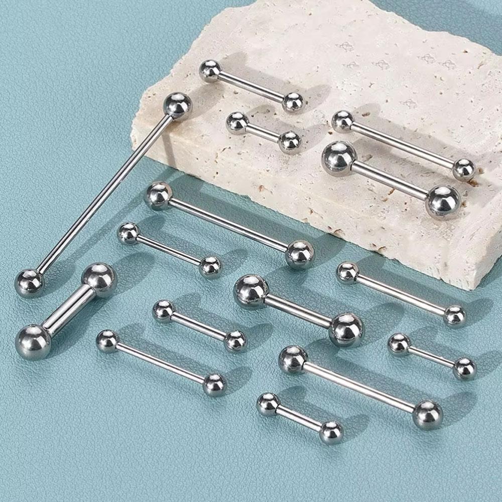 Tongue Barbell Straight - 1PC 스테인리스 직선 바벨 111PC 스테인리스