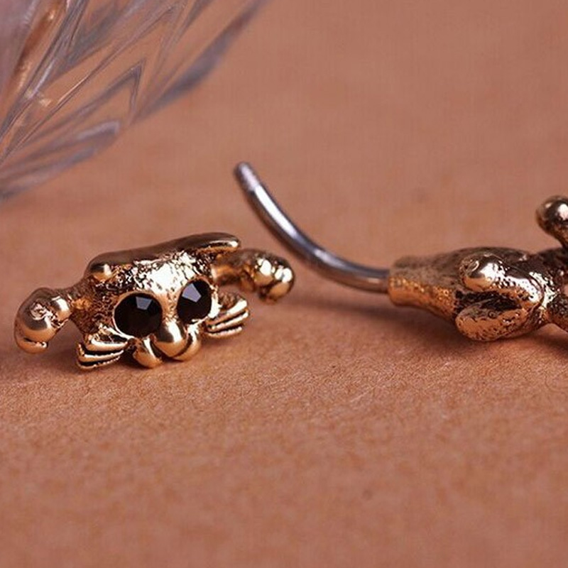 Zlxgirl 패션 여성의 귀여운 녹색 눈 제트 고양이 - Body Jewelry Brands 리뷰 및 가격