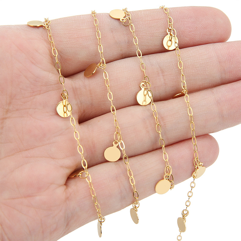 1미터 스테인리스 스틸 6mm 디스크 수제 체인 DIY - Body Jewelry Chains 리뷰 및 가격