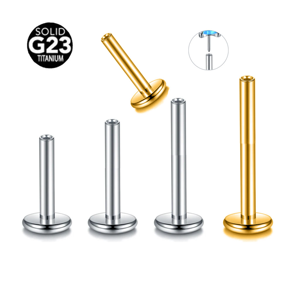 10 개/몫 ASTM F136 G23 티타늄 나사없는  - Body Jewelry Threadless 리뷰 및 가격
