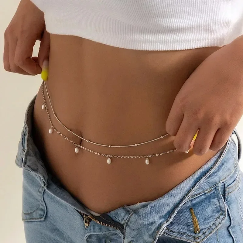 여성을위한 새로운 매력 섹시한 더블 레이어 나비 체인  - Body Jewelry Sale 리뷰 및 가격
