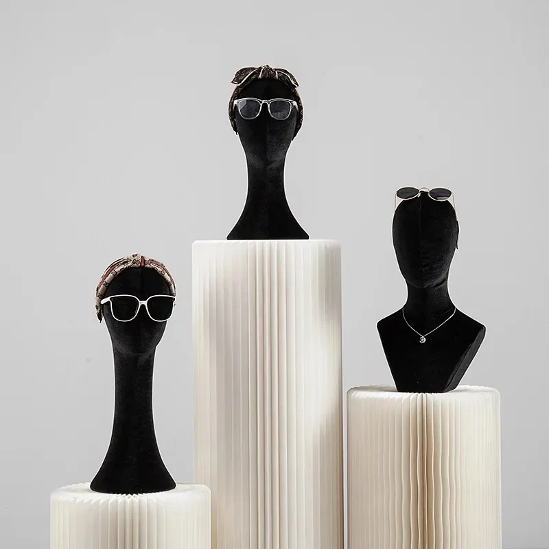 어깨가 있는 마네킹 헤드, 가발 및 액세서리 전시용 캔 - Body Jewelry Holder 리뷰 및 가격