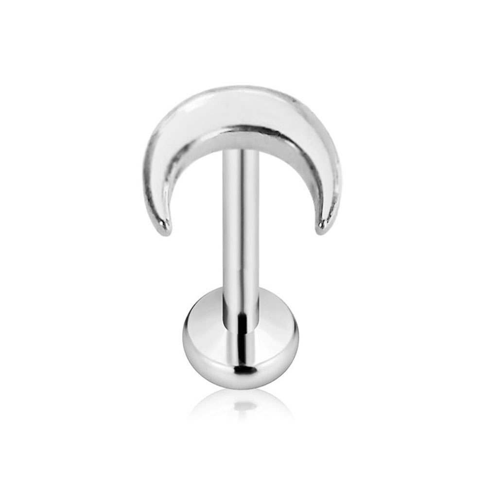 ASTM F136 G23 티타늄 샤이니 초승달 나사 없 - Body Jewelry Threadless 리뷰 및 가격