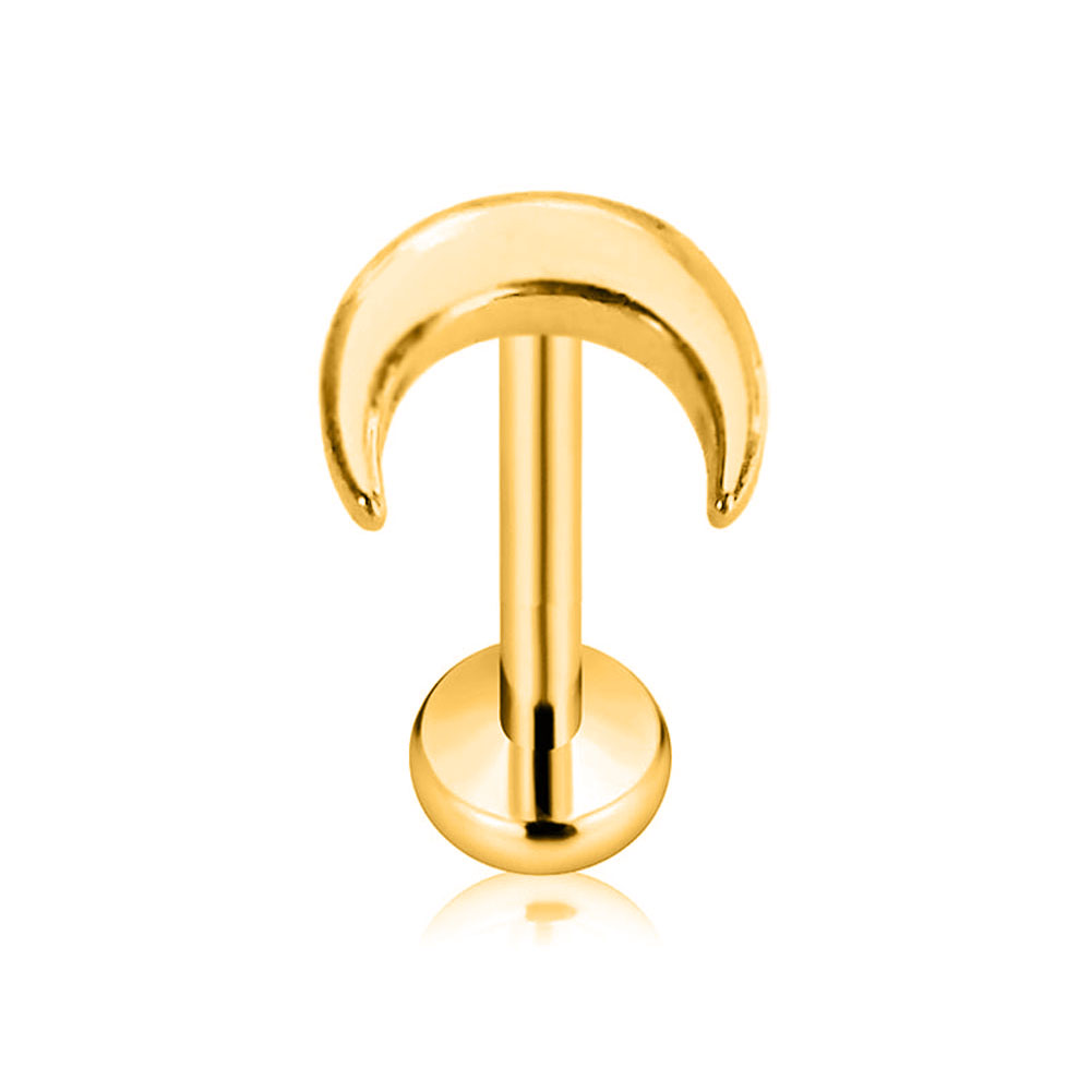 ASTM F136 G23 티타늄 샤이니 초승달 나사 없 - Body Jewelry Threadless 리뷰 및 가격