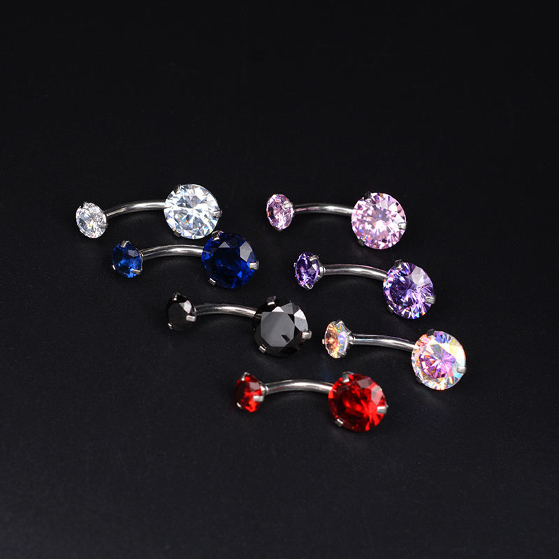 새로운 브랜드 AAA 지르콘 보석 스타일 배꼽 링, 바 - Body Jewelry Brands 리뷰 및 가격