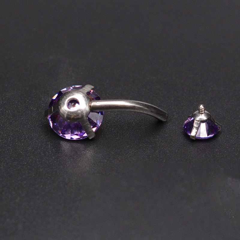 새로운 브랜드 AAA 지르콘 보석 스타일 배꼽 링, 바 - Body Jewelry Brands 리뷰 및 가격