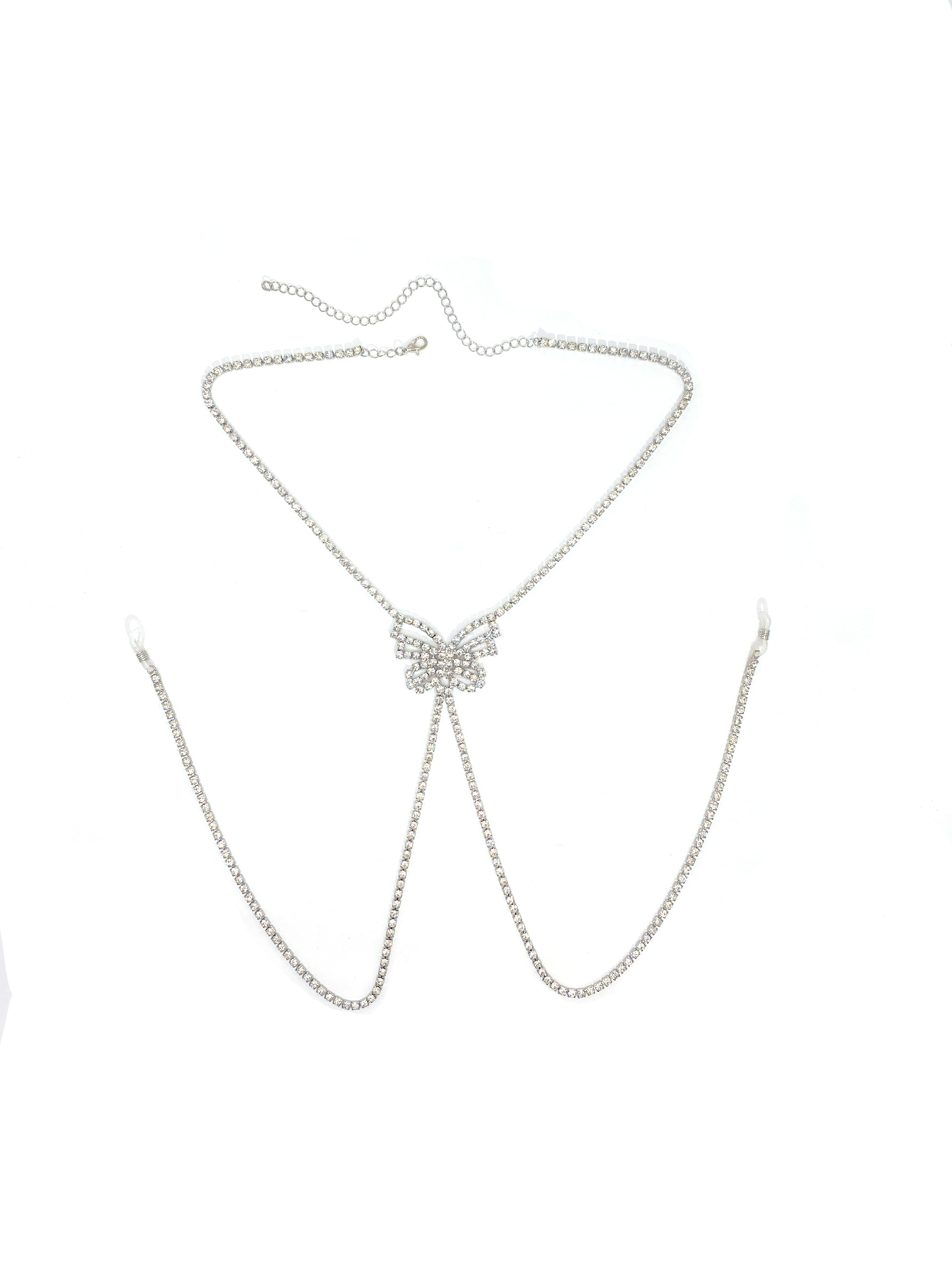 여성용 섹시한 술 나비 젖꼭지 체인, 비 천공 라인석  - Body Jewelry Chains 리뷰 및 가격