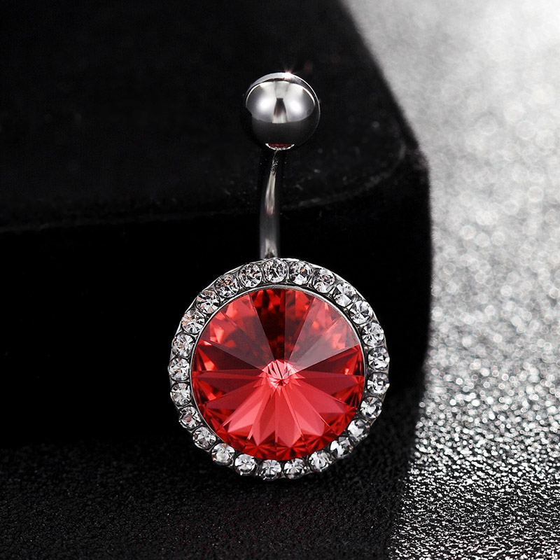 Zlxgirl 패션 여성 섹스 레드와 클리어 크리스탈  - Body Jewelry Brands 리뷰 및 가격