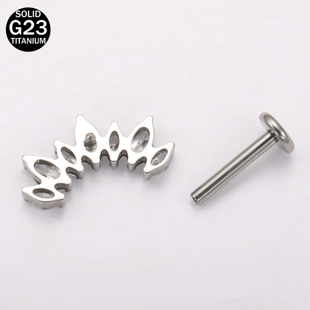 16G 18G F136 티타늄 브랜드 새로운 말 눈 모 - Body Jewelry Brands 리뷰 및 가격