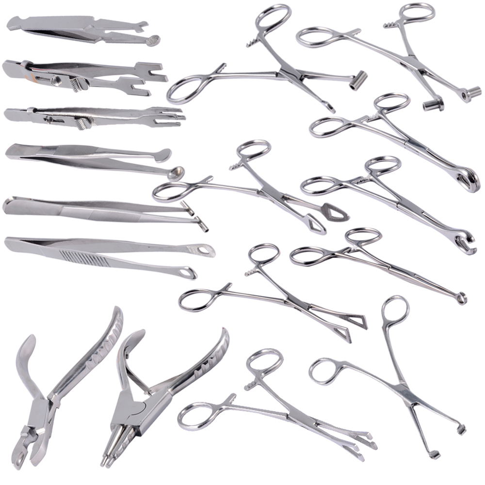 전문 외과 스틸 펑크 도구, 오프닝 클로징 바늘 볼 클 - Body Jewelry Ring Opening Pliers 리뷰 및 가격