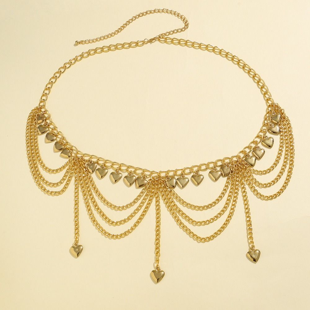 여름 바디 주얼리 메탈 바디 체인 실버 벨트 진주 태슬 - Body Jewelry Chains 리뷰 및 가격