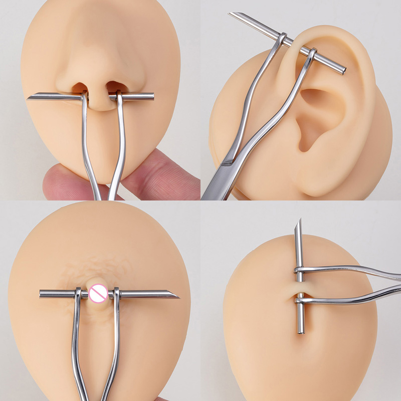 외과 강철 바디 피어싱 집게 바늘 파이프 클램프 핀셋, - Body Jewelry Ring Opening Pliers 리뷰 및 가격