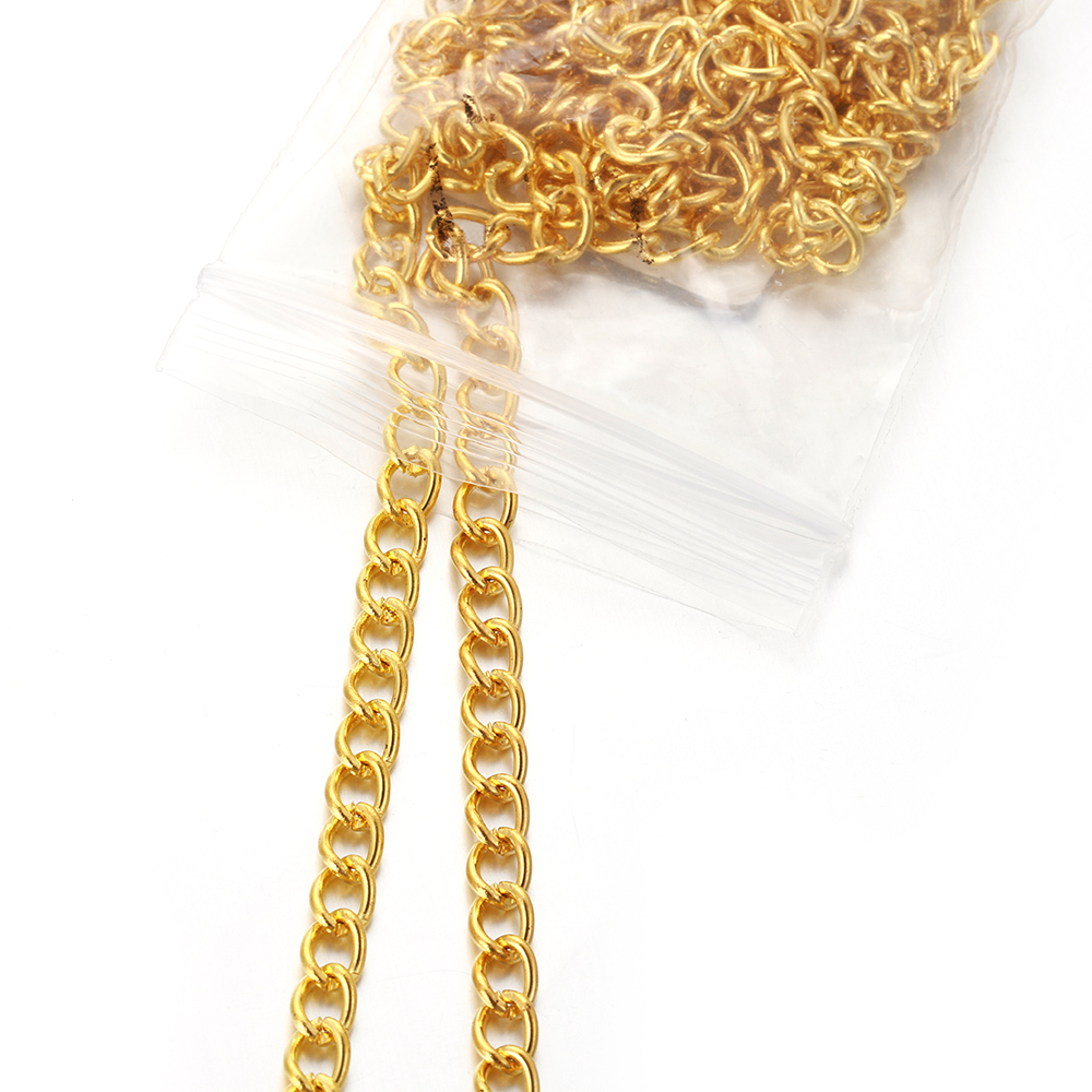 2미터 2.5/3.5/4.5mm 금속 플랫 타원형 연장 - Body Jewelry Chains 리뷰 및 가격
