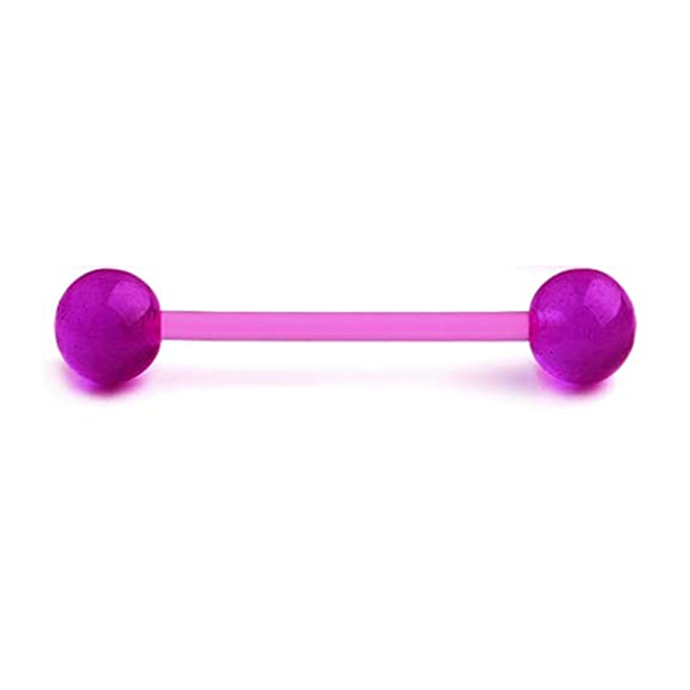 1PCS/4PCS 젖꼭지 혀 링 스트레이트 바벨 14G - Tongue Barbell Straight 리뷰 및 가격