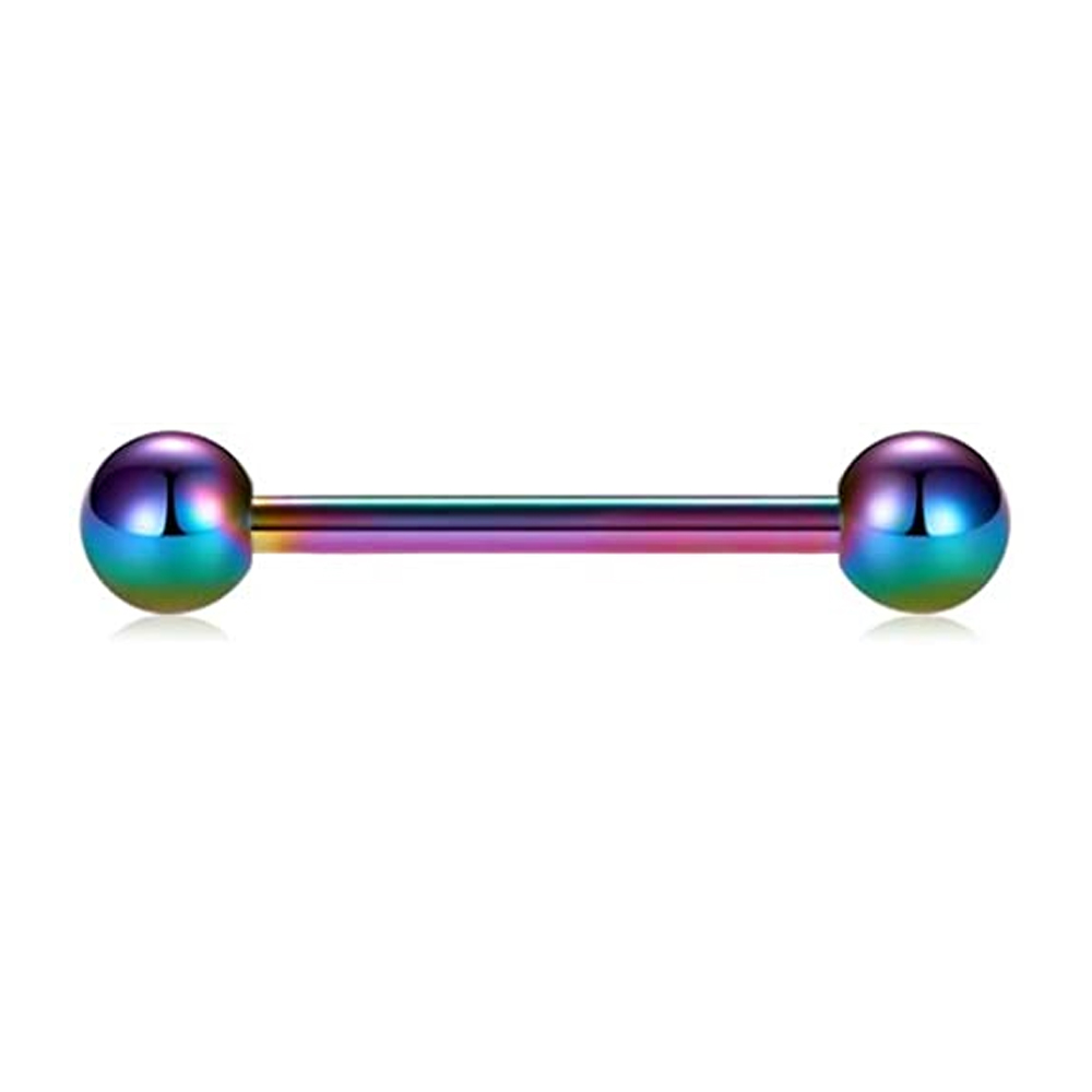 1PCS/4PCS 젖꼭지 혀 링 스트레이트 바벨 14G - Tongue Barbell Straight 리뷰 및 가격