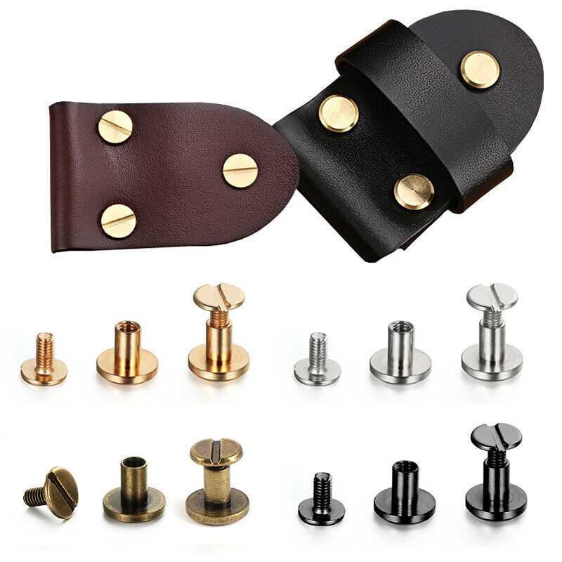 10Sets/20Pcs 플랫 벨트 나사 네일 리벳 시카 - Body Jewelry Chicago 리뷰 및 가격