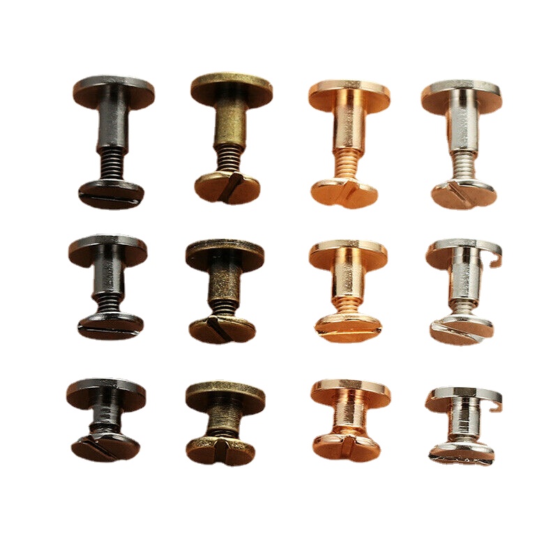 10Sets/20Pcs 플랫 벨트 나사 네일 리벳 시카 - Body Jewelry Chicago 리뷰 및 가격