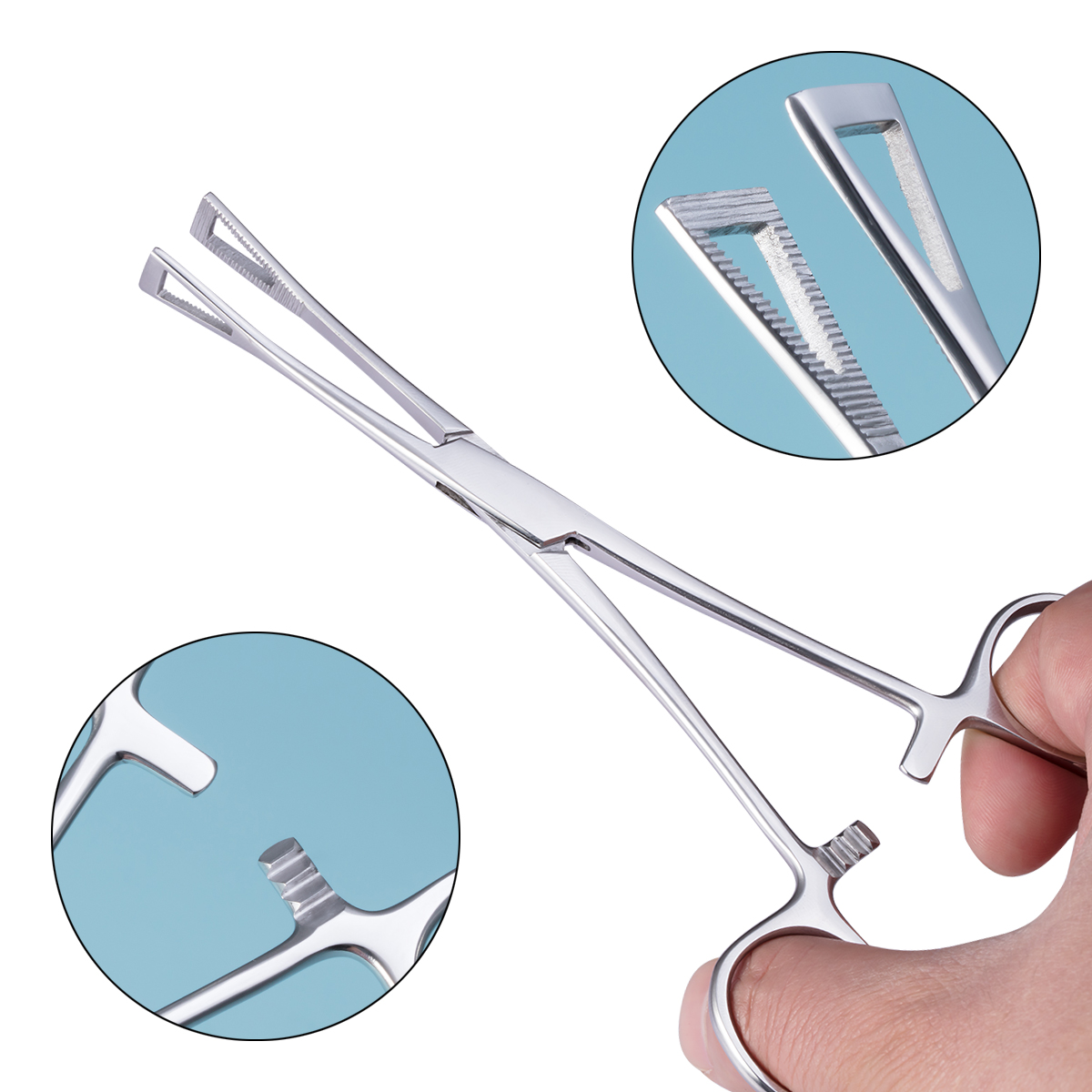 스테인레스 스틸 바디 피어싱 도구 바늘 파이프 클램프  - Body Jewelry Ring Opening Pliers 리뷰 및 가격