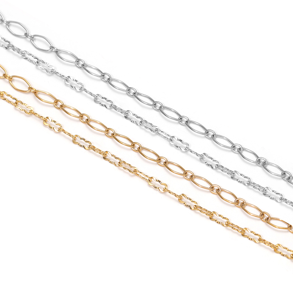 2미터 스테인리스 스틸 엠보싱 체인 마름모 체인, 쥬얼 - Body Jewelry Chains 리뷰 및 가격