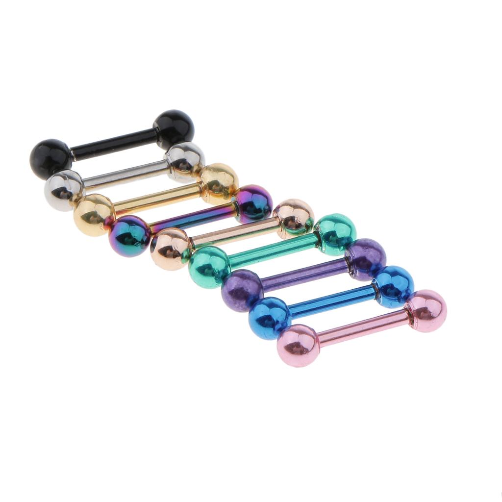 바벨 피어싱 16g 스테인리스 스틸 립 스터드 스트레이 - Tongue Barbell Straight 리뷰 및 가격